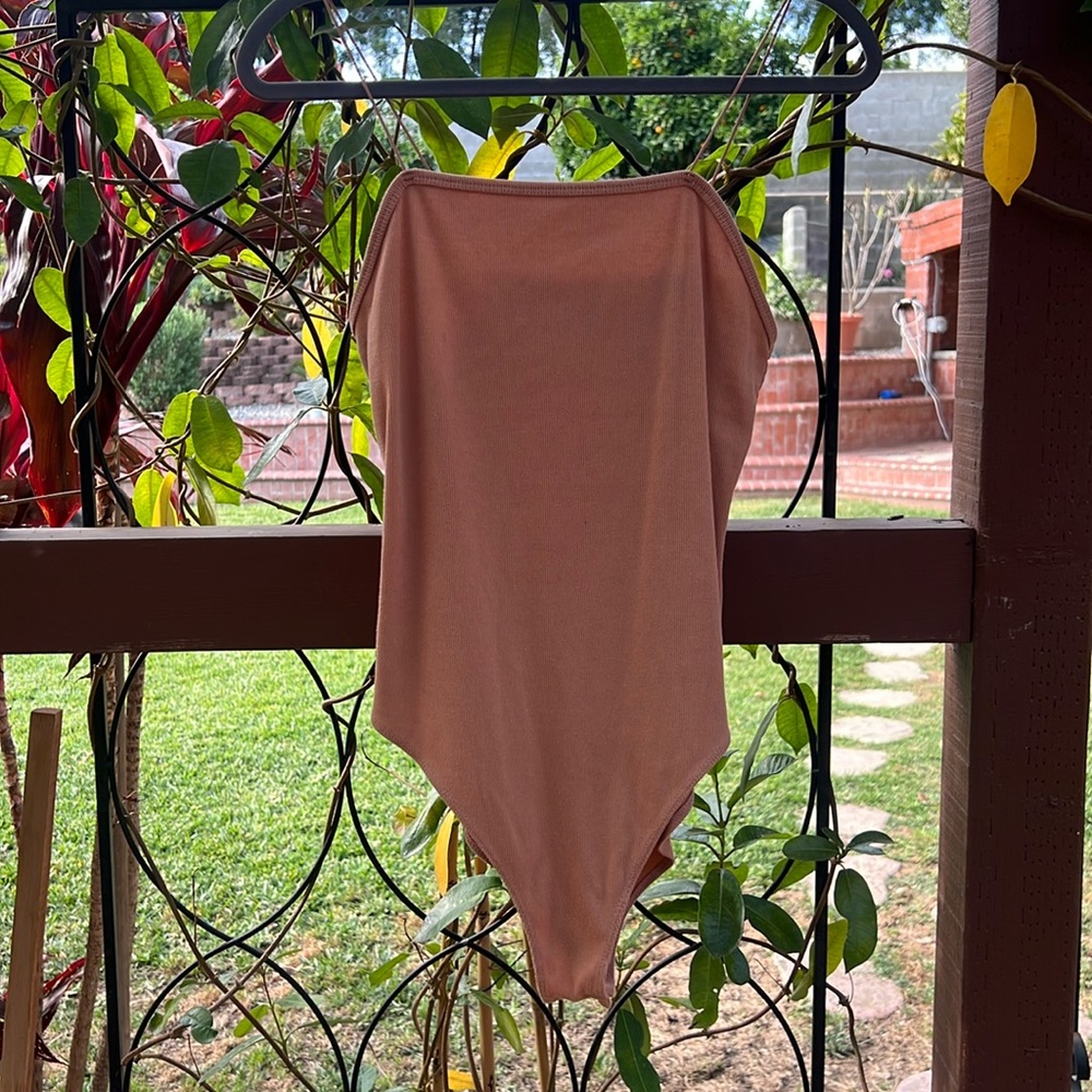 Tan bodysuit